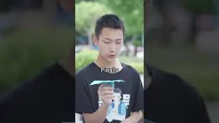 Have You Ever Seen a Paper Airplane That Flaps Its Wings Like a Bird🐦?