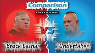 Brock Lesnar vs The Undertaker  Full Comparison🔥