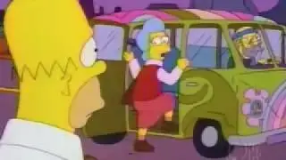 The Simpsons: Mona Simpson leaves homer (7x8)