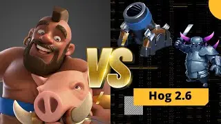 Hog 2.6 vs mortar , pekka hog