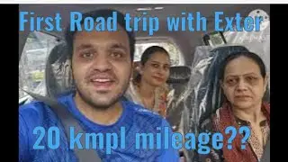 First road trip with Exter | Mileage of Hyundai Exter | Delhi to Chandigarh | Amrik Sukhdev | Fastag