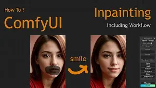 ComfyUI simple Inpainting image to image  