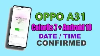 Oppo A31 Android 10 Official Update