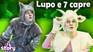 Il Lupo e I 7 Capretti | Storie per Bambini in Italiano | A Story Italian