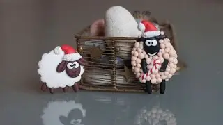 Как сделать овечку из полимерной глины