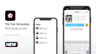 Tik Tok Schedule - Plan and Manage Tik Tok Videos - Full iOS source code built using Xcode and Swift