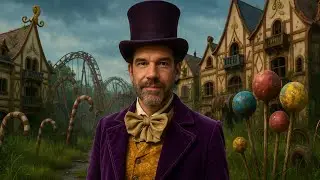 Willy Wonka Candy Park Abandoned in Evergrande Debt Crisis @SteveRonin