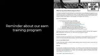 CSI Linux Scholarship - Earn Training program.