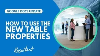 Google Docs update: How to use the new table properties in google docs
