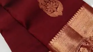 Pure kanchipuram silk saree