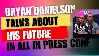 Bryan Danielson talks about his future in 'All In' press conference