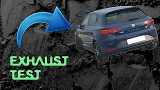 Seat Leon Cupra 5f mk3 facelift 300 Stock exhaust sound test