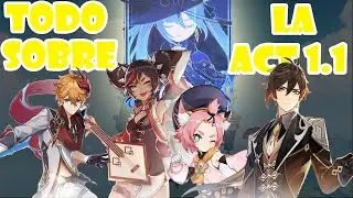 TODO Sobre La ACUALIZACION 1.1 de GENSHIN IMPACT | (PERSONAJES, EVENTOS, OBJETOS, ETC).