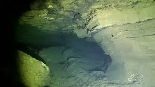 France - Source du Planey, clip from the lower tunnel. What a fantastic section to dive.