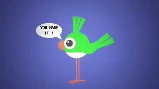 BLENDER 4.0 TUTORIAL :PART 1: BIRD ANIMATION || MODELLING, COLORING AND LIGHTING