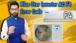 Blue Star Inverter AC F4 Error Code || How To Solve F4 Error Code In Blue Star Inverter AC