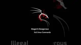 Illegal and Dangerous Kali Linux commands 