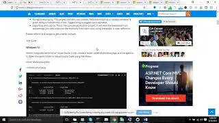 Working on .NET Core with Visual Studio Code