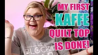 My Stunning Kaffe Fat Quarter Fabric Quilt Unveiled! 😍 You Won't Believe Your Eyes! ♥♥ - Part 2