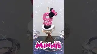 Vela de cumpleaños 🎂 #minniemouse #porcelanafria