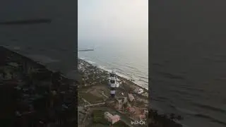 Puducherry New Light House 🗼⛱️📸🌃