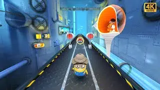 Minion Rush Hunter minions Vector boss fight Gru's Lab | Fullscreen UHD 4K 60 FPS