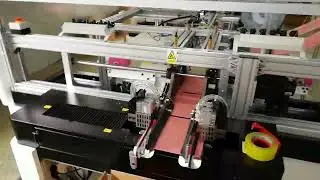 AUTOMATIC DOUBLE LAYER FABRIC CROSS SEWING MACHINE