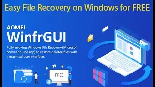 How to Use WinfrGUI: Easy File Recovery on Windows for FREE