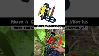 Chaff Cutter Mechanism Explained with 3D Animation 