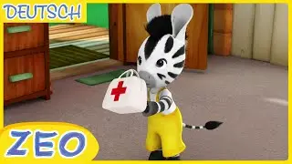 Zeo wird Sanitäter ⛑️ | Erste-Hilfe-Abenteuer auf Deutsch | Lustige Kinderfilme