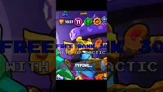 FREE Rank 30 with OP-Strategy🏆 😱||Brawl stars #brawlstar #rank35 #rank30