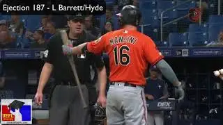 Ejection 187 - Umpire Lance Barrett Ejects Brandon Hyde