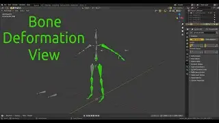Bone Deformation View Concept [Blender 2.83]
