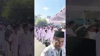 Barisan Keluarga Besar Hikmatusysyarief dalam Pawai Alegoris Hultah ke 89 NWDI Pancor Lombok Timur