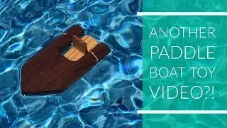One-Take Build: Steve Ramsey-Inspired Paddle Boat Toy