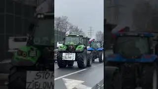 Strajk rolników w Tychach