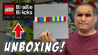 LEGO Braille Bricks Unboxing
