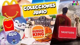 ALL COLLECTIONS from McDonald's, Burger King and Mustard in June 2025