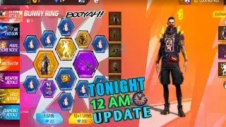 24TH MARCH TONIGHT UPDATE FREE FIRE | NEW RING SPIN EVENT 2023 | FF NEW EVENT FULL DETAILS