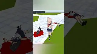 DOUBLE ANIMATION 😂 #shorts #yanderesimulator