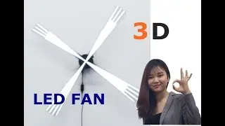 3d hologram fan,spinning led hologram,holographic fan