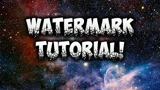 How To Make A Watermark For YouTube Videos in Photoshop!