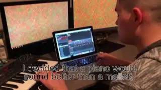 Making a beat on Maschine software with MIDI keyboard only
