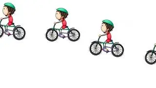 Cycling video, 3d cycling animation 