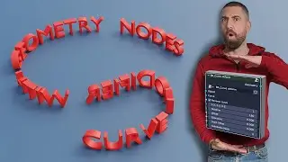 Curve Modifier with Geometry Nodes in Blender 3.4