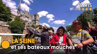 Ces touristes viennent du monde entier découvrir les mythiques croisières de Paris