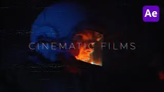 Киношные титры с эффектами для трейлера в After Effects
