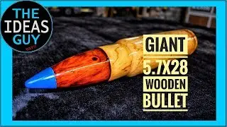 Biggest Bullet in the world! (Giant 5.7x28mm Cartridge)