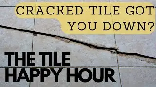 Cracked Tiles Got You Down?  Let us help, because Therapy is Expensive