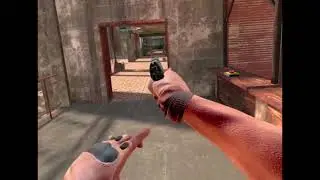 Gun Instructor warming up on Contractors VR game.